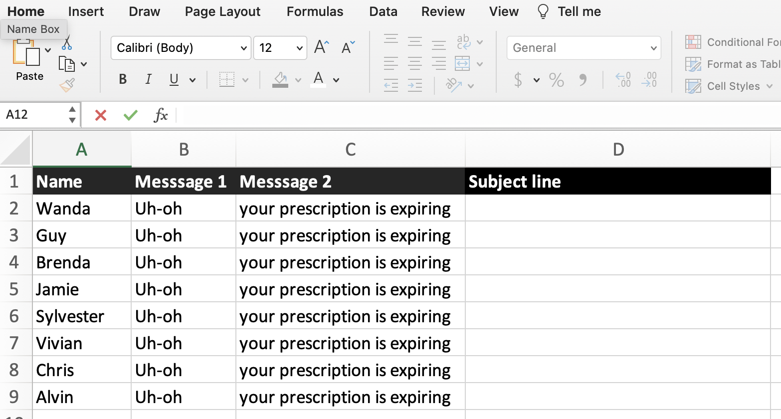 Concatenate excel не видит